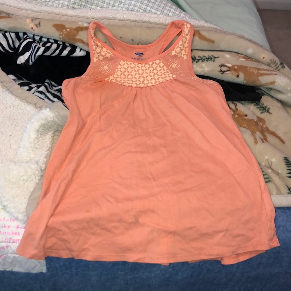 Orange and Peach tank top!